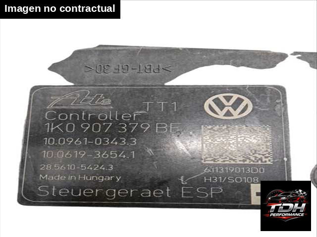Abs Volkswagen Touran 1.6 Tdi (2010) Ref. 1K0614517DDBEF