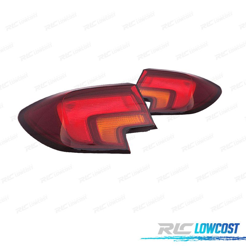 Pilotos OPEL Astra K 15- Ambar ROJO