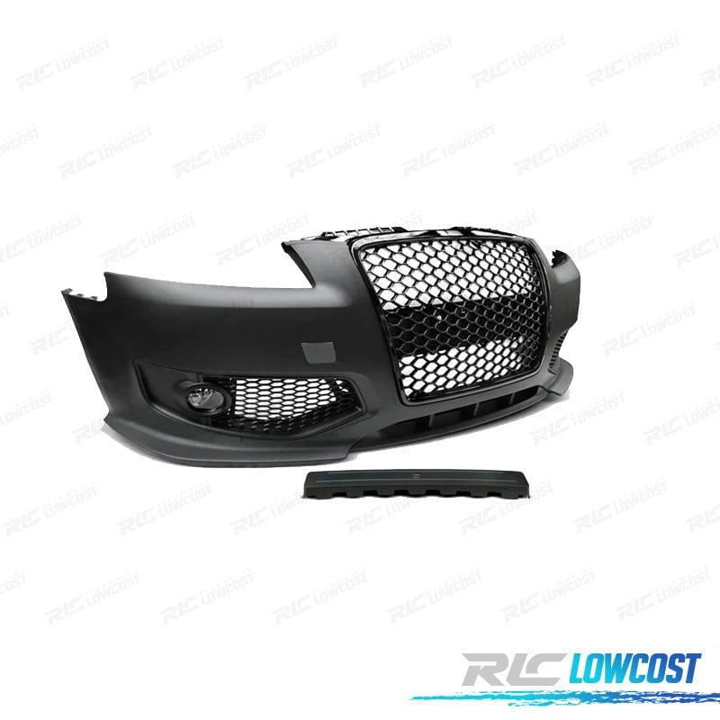Paragolpes Delantero AUDI A3 8P 04-08 LOOK RS3 Negro | TDH Performance