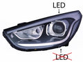 Faros izquierdo Hyundai IX35