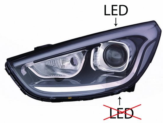 Faros izquierdo Hyundai IX35