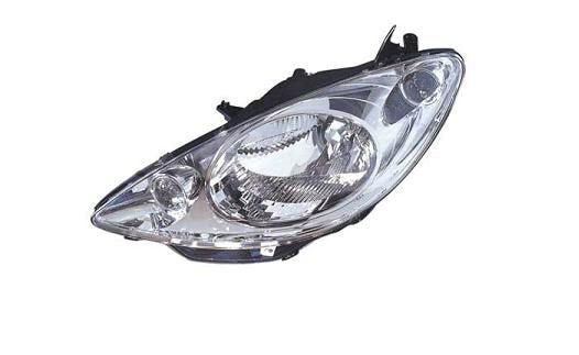 Faros izquierdo Peugeot 1007