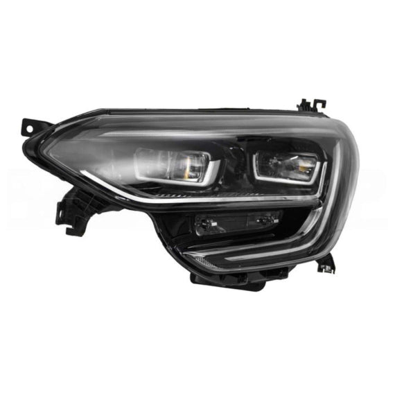 Faro izquierdo H7+H7+LED Negro, con motor Renault MEGANE