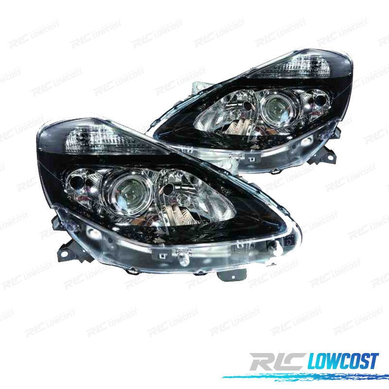 Faros PARA Renault CLIO III Collection 09-12 Negro