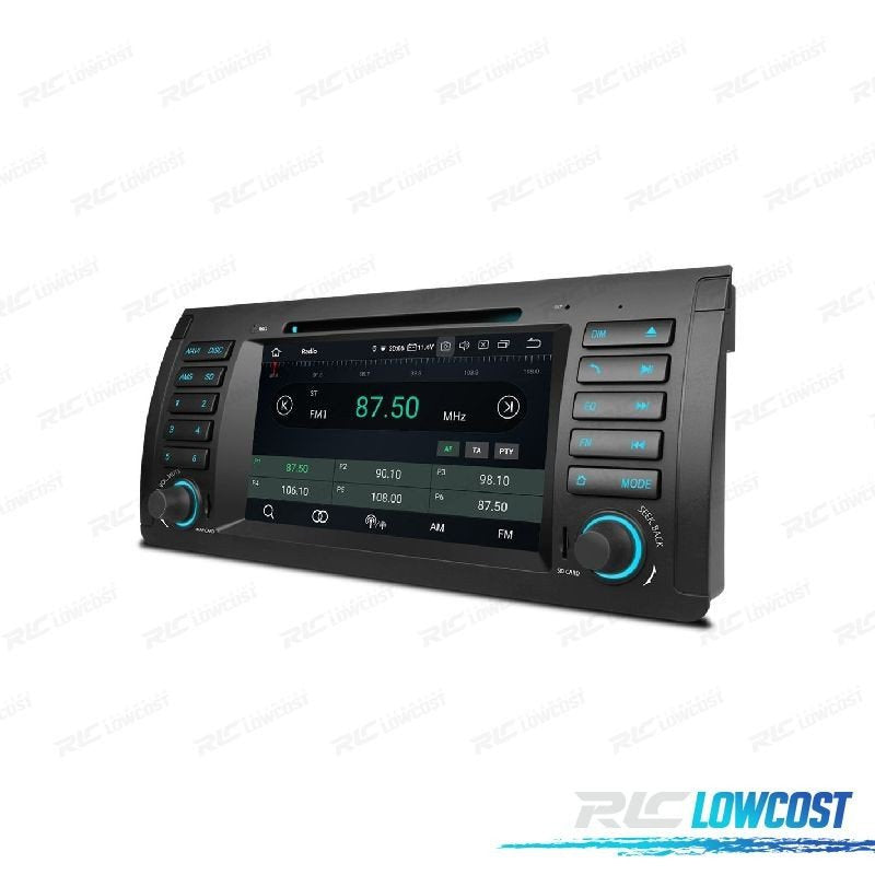 Radio GPS Android 11 BMW X5 E53 99-03 7"