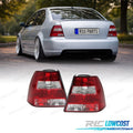 Pilotos Volkswagen VW BORA 98-05 ROJO Cromo | TDH Performance