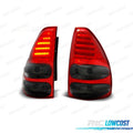 Pilotos Toyota LAND Cruiser Fj120 03-08 LED ROJO Ahumado | TDH Performance