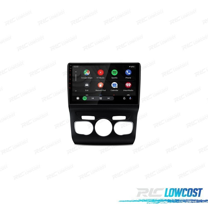 Radio GPS Android 12 Citroen C4 Sedan 10-18 Tactil