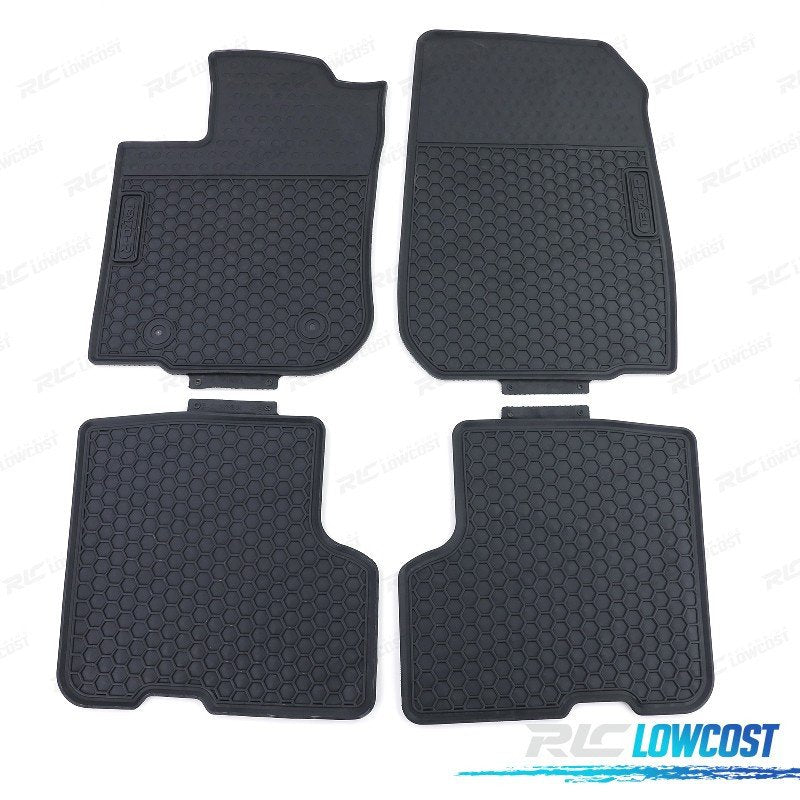 Alfombrillas GOMA Dacia Logan 2 Sandero 2 12- 4 Piezas