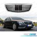 Parrilla Mercedes W222 18-20 LOOK Maybach Negro Cromo ACC | TDH Performance