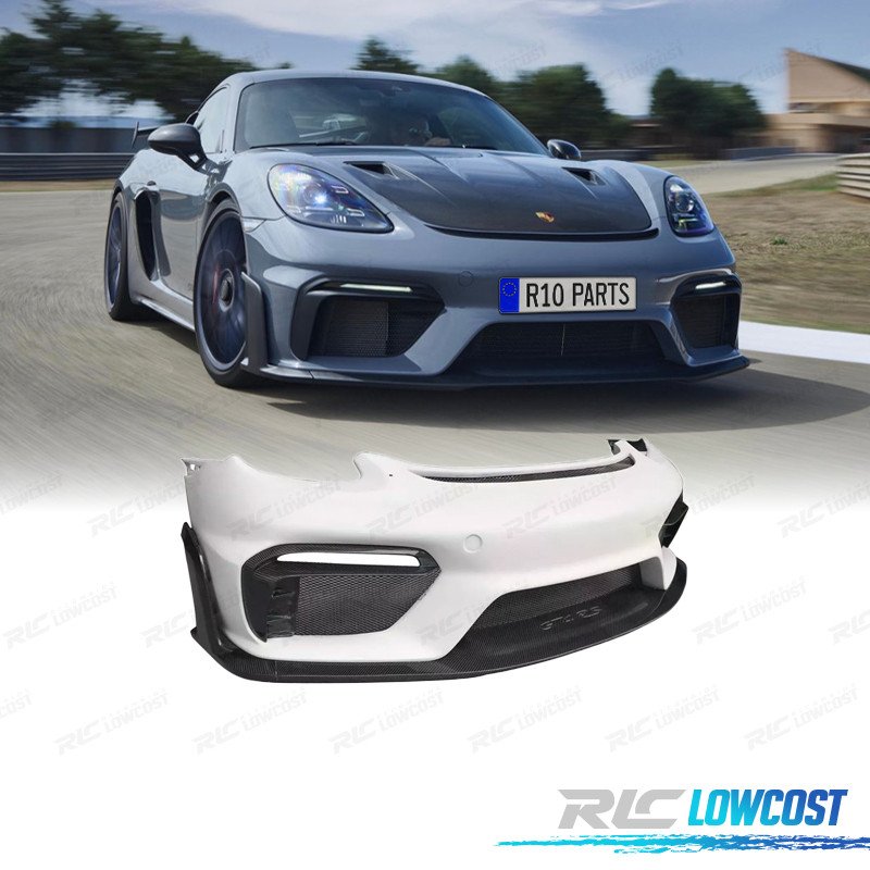 Paragolpes Delantero Porsche Cayman 17-23 LOOK GT4 RS | TDH Performance