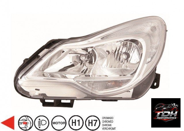 Faro Izquierdo Opel Corsa Nuevo Ref. 1226125