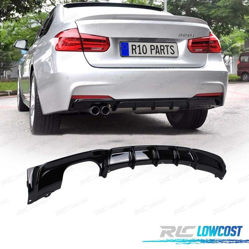 Difusor BMW F30 F31 LOOK M Performance Negro Brillo | TDH Performance