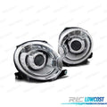 Faros PARA FIAT 500 07- Projektor Cromado
