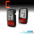 Pilotos Volkswagen VW Caddy 04-15 LED Fondo Cromo | TDH Performance