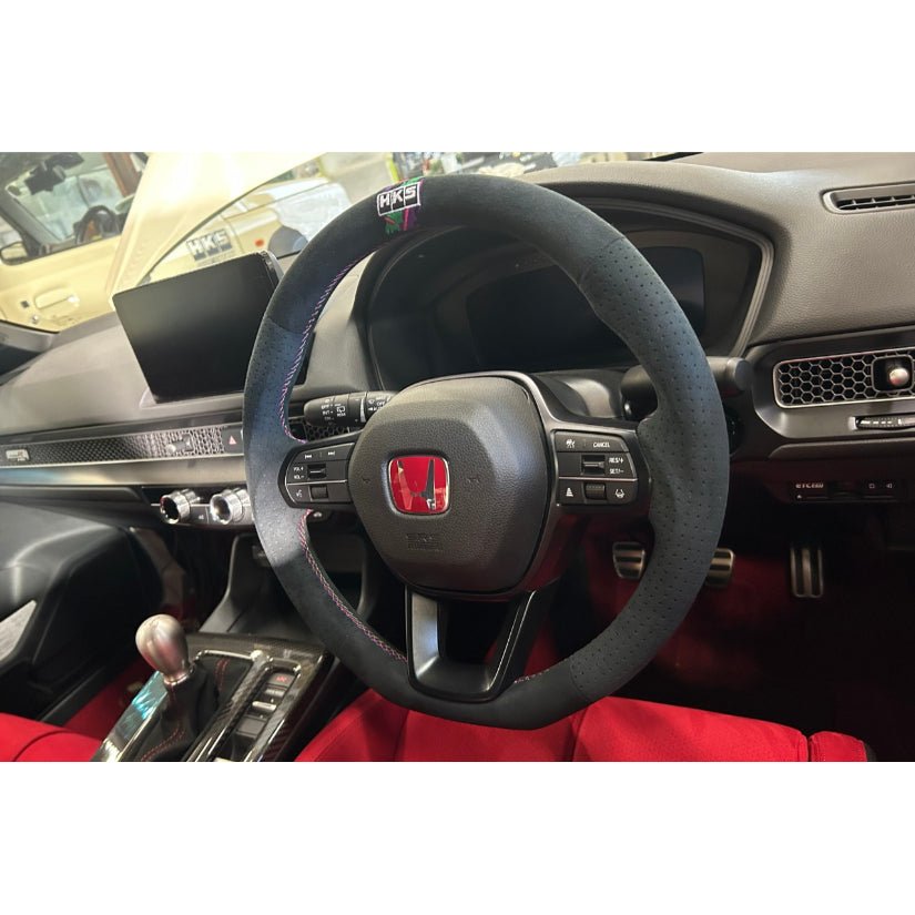 Llanta / Volante deportivo - HKS Limited Edition Steering Wheel Honda Civic Type R FL5 Suede 22-25
