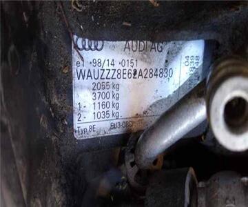 Audi A4 Berlina 2.5 TDI (120 kW) 2001 - Despiece