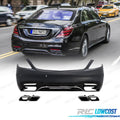 Paragolpes Trasero Mercedes W222 14-20 LOOK S65 | TDH Performance