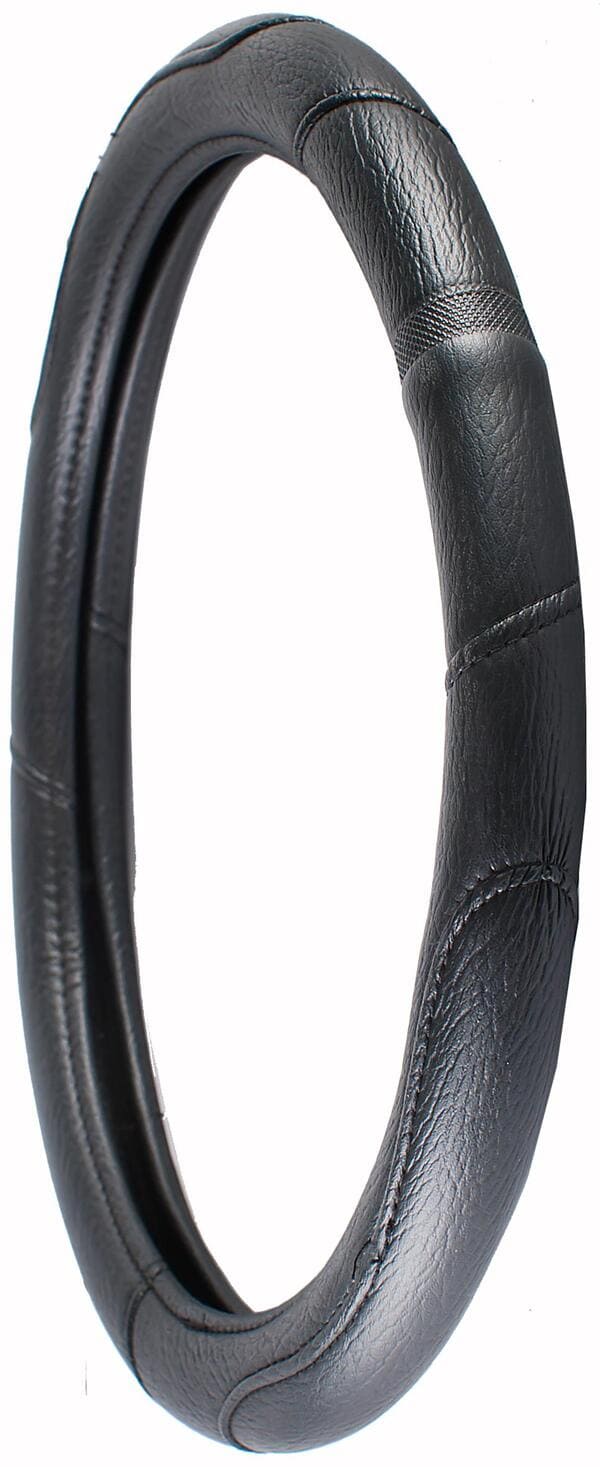 FUNDA VOLANTE SIMIL PIEL NEGRO CAMION 46->48 CM Accesoires VOITURE COMPLEMENTO INTERIOR