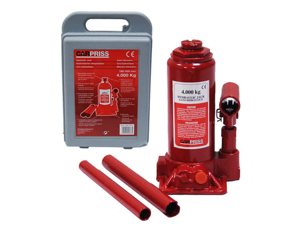 GATO HIDRAULICO BOTELLA 4 T C-MALETIN Accesoires VOITURE MANTENIMIENTO Y HERRAMIENTAS
