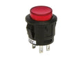 INTERRUPTOR DE PULSADOR ROJO ON-OFF Accesoires VOITURE ELECTRÓNICA