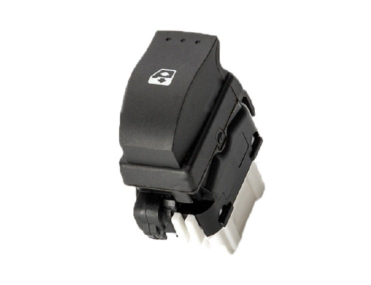 Interruptor elevalunas negro puerta delantera izquierda (6 pines - Blanco) Renault CLIO
