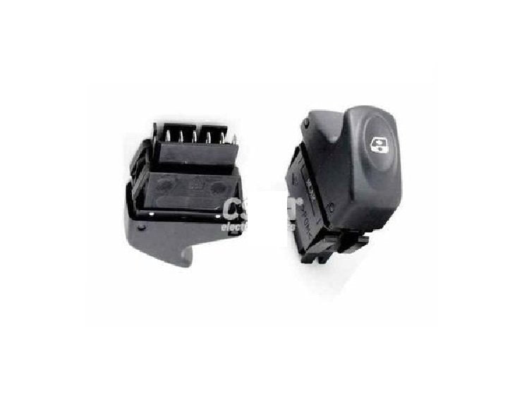 Interruptor elevalunas negro puerta delantera izquierda/derecha (6 pines) Renault KANGOO