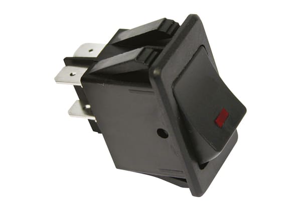 INTERRUPTOR ROJO LED 35A Accesoires VOITURE ELECTRÓNICA