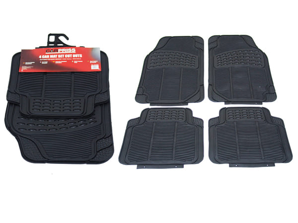 JUEGO ALFOMBRAS PVC'LIFE'4 PIEZAS RECORTABLES Accesoires VOITURE COMPLEMENTO INTERIOR