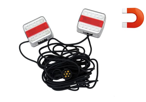 KIT ILUMINACION TRASERA LED MAGNETICO 2,5-7,5 METROS Accesoires VOITURE ILUMINACIÓN Y SEÑALIZACIÓN