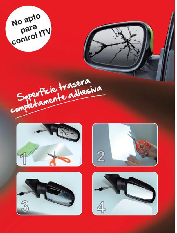 KIT REPARACION ESPEJO 17.5X25CM Accesoires VOITURE MANTENIMIENTO Y HERRAMIENTAS