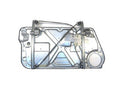 Mecanismo elevalunas eléctrico puerta delantera izquierda + panel Volkswagen NEW BEETLE
