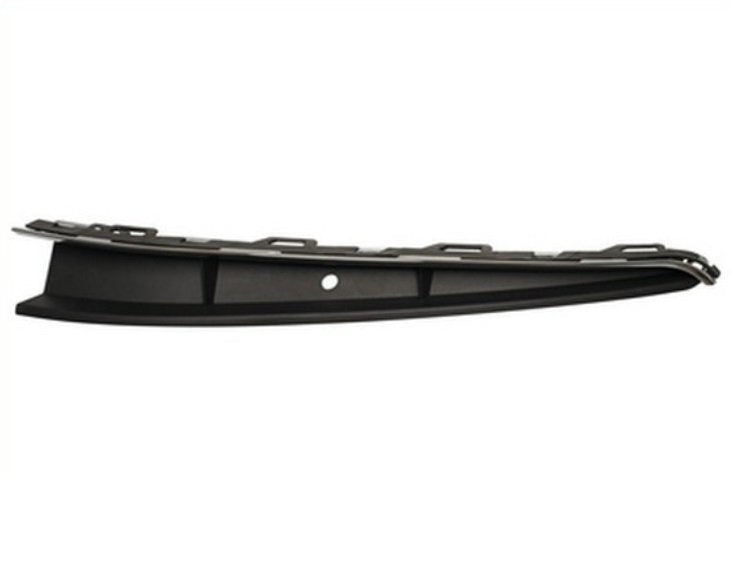 Moldura derecha parachoques delantero, negro, moldura cro Volkswagen POLO