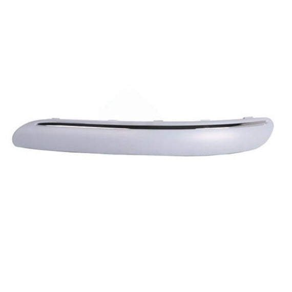 Moldura izquierda parachoques delantero, imprimada/moldura cromada Mercedes CLASE A
