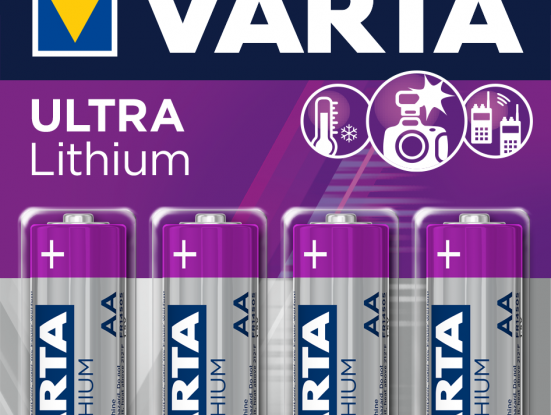 Pack 4 pilas Varta LR06 AA Ultra Lithium Accesoires VOITURE ELECTRÓNICA