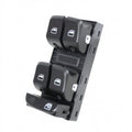 Panel 4 interruptores de elevalunas, puerta delantera izquierda, negro (10 pines) Audi A4