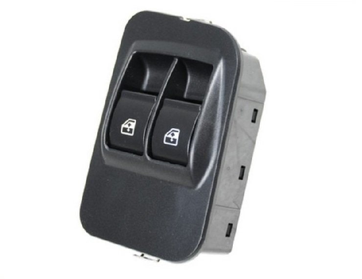 Panel de 2 interruptores de elevalunas, puerta delantera izquierda (8 pines) Peugeot BIPPER