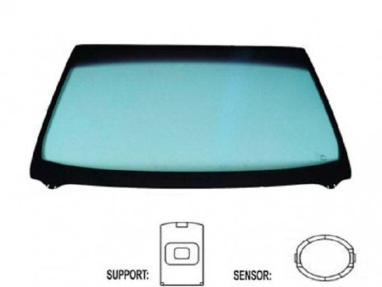 Parabrisas control solar tintado verde sensor Opel VIVARO