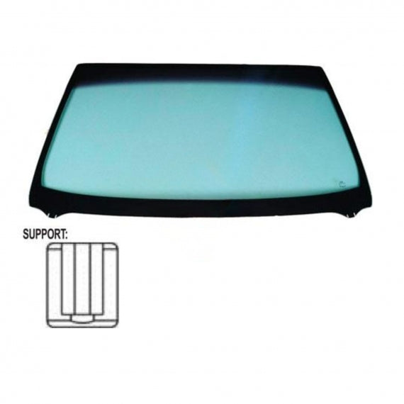 Parabrisas serigrafiado verde con control solar, con base espejo Citroen BERLINGO