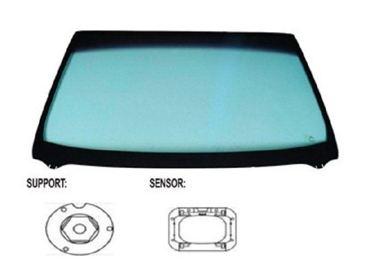 Parabrisas tintado verde control solar sensor Ford C-MAX