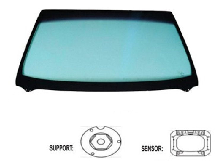 Parabrisas tintado verde control solar sensor Ford C-MAX