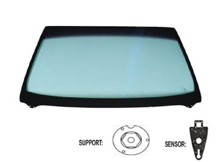 Parabrisas tintado verde control solar sensor - antena Ford C-MAX
