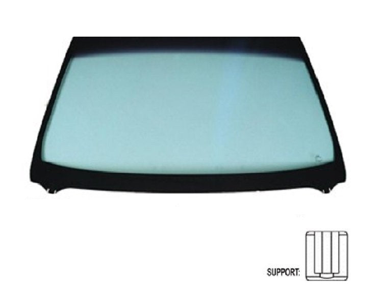 Parabrisas tintado verde difuminado azul control solar Peugeot 206