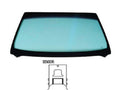 Parabrisas tintado verde difuminado azul sensor Seat LEON