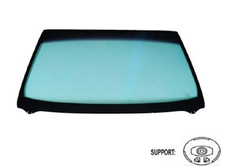 Parabrisas tintado verde control solar 14cm Volkswagen GOLF