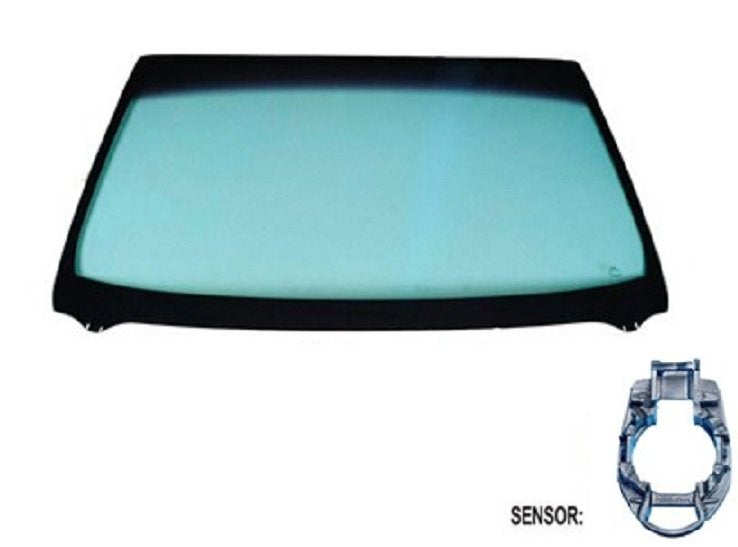 Parabrisas tintado verde acústico sensor, moldura inferior Volkswagen GOLF
