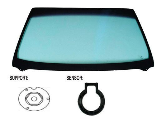 Parabrisas verde, control solar, sensor lluvia/luz Ford ECOSPORT