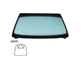 Parabrisas verde control solar Ford FIESTA