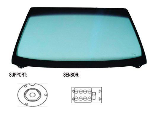 Parabrisas verde, control solar Land ROVER DISCOVERY