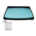 Parabrisas verde serigrafiado con base para espejo retrovisor Renault R19